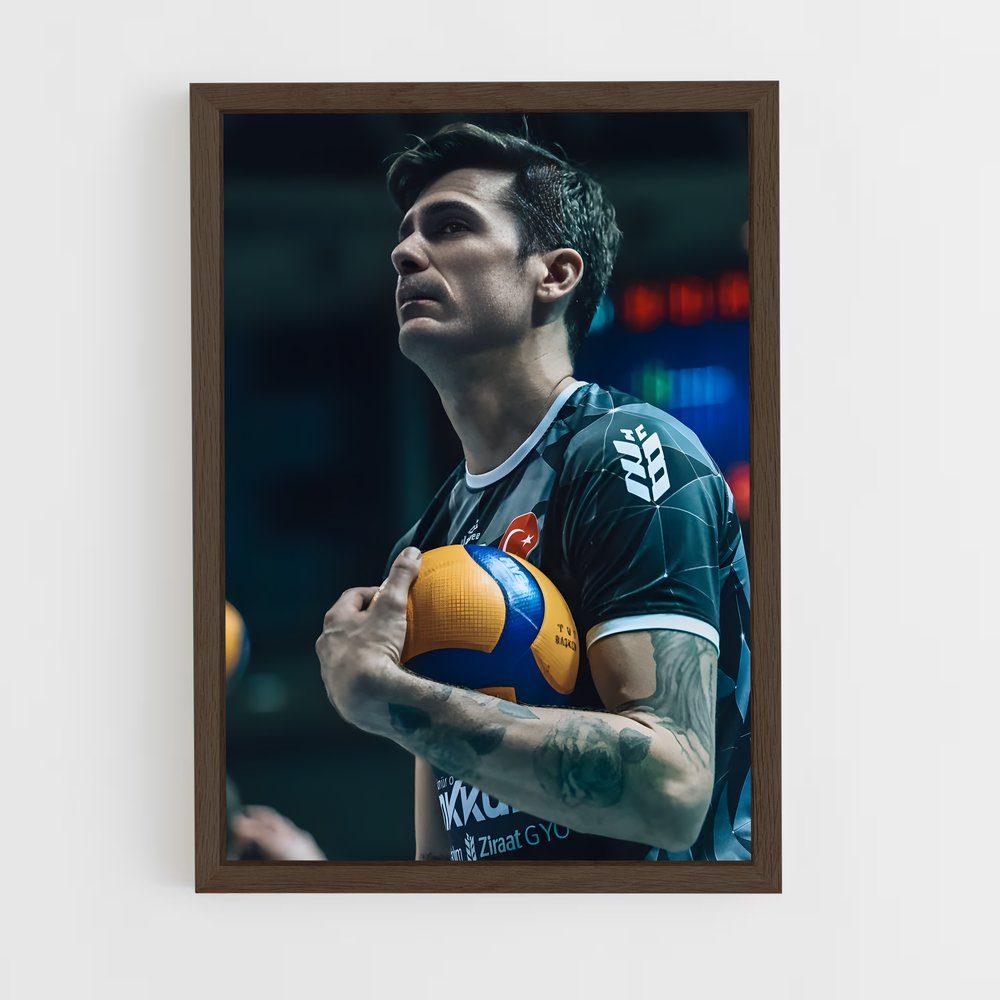 Poster Le Serveur de Rêves – affiche Volleyball (vue 5)